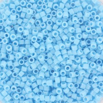 Miyuki Delica DB-725 Opaque turquoise blue 11/0 - 4 gram-Kralen-Kraaltjes van Renate