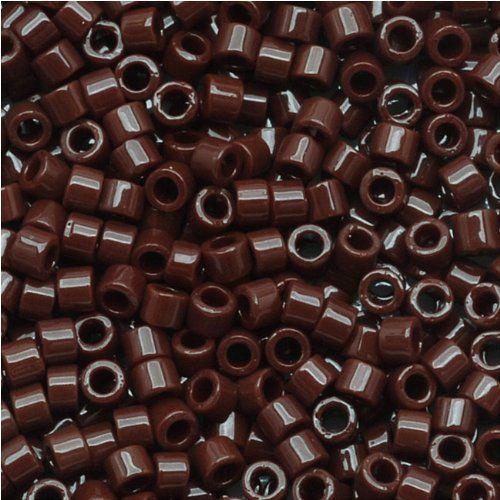 Miyuki Delica Chocolate Brown Opaque 11/0 - 4gr-Kraaltjes van Renate