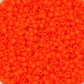 Miyuki Delica DB-752 Opaque matte orange 11/0 - 4 gram-Kralen-Kraaltjes van Renate