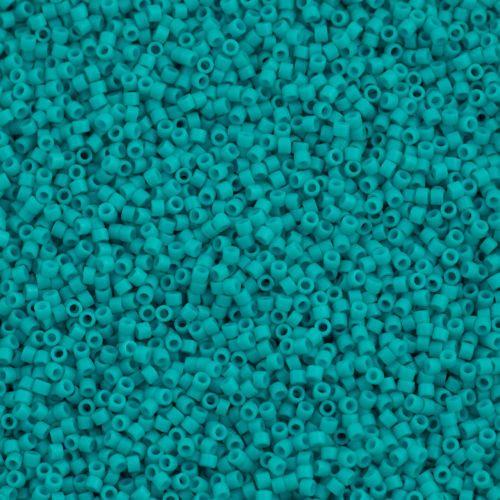 Miyuki Delica Turquoise Matte Opaque 11/0 - 4gr-Kraaltjes van Renate