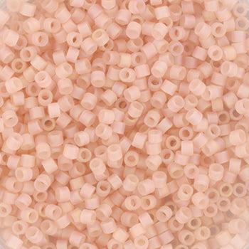 Miyuki Delica DB-868 Transparant matte ab pink mist 11/0 - 4 gram-Kralen-Kraaltjes van Renate