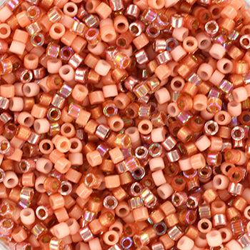 Miyuki Delica DB-mix11 Think pink 11/0 - 4 gram-Kralen-Kraaltjes van Renate