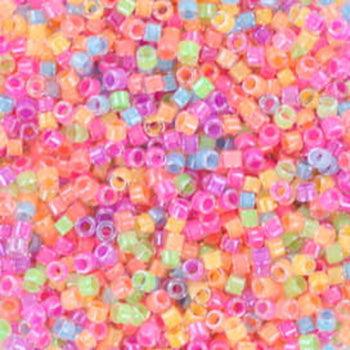 Miyuki Delica DB-mix124 Mix Funky Luminous 11/0 - 4 gram-Kralen-Kraaltjes van Renate