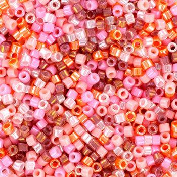 Miyuki Delica DB-mix130 flower power mix 11/0 - 4 gram-Kralen-Kraaltjes van Renate