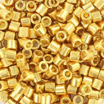 Miyuki Delica duracoat galvanized gold 8/0- 4 gram-Kralen-Kraaltjes van Renate