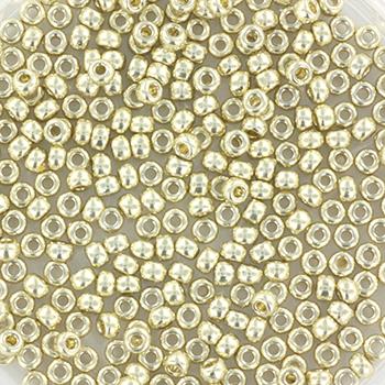 Miyuki rocailles 11/0 (2mm) Duracoat galvanized silver - 5 gram-Kraaltjes van Renate