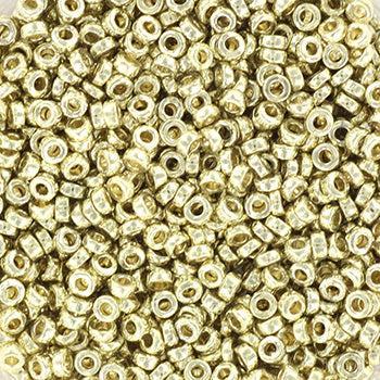 Miyuki Spacer Plat Rond Duracoat Galvanized Zilver 3.0mm - 4 gram-Kralen-Kraaltjes van Renate