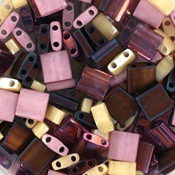 Miyuki Tila TL-mix17 passion flower - 3 gram-Kralen-Kraaltjes van Renate