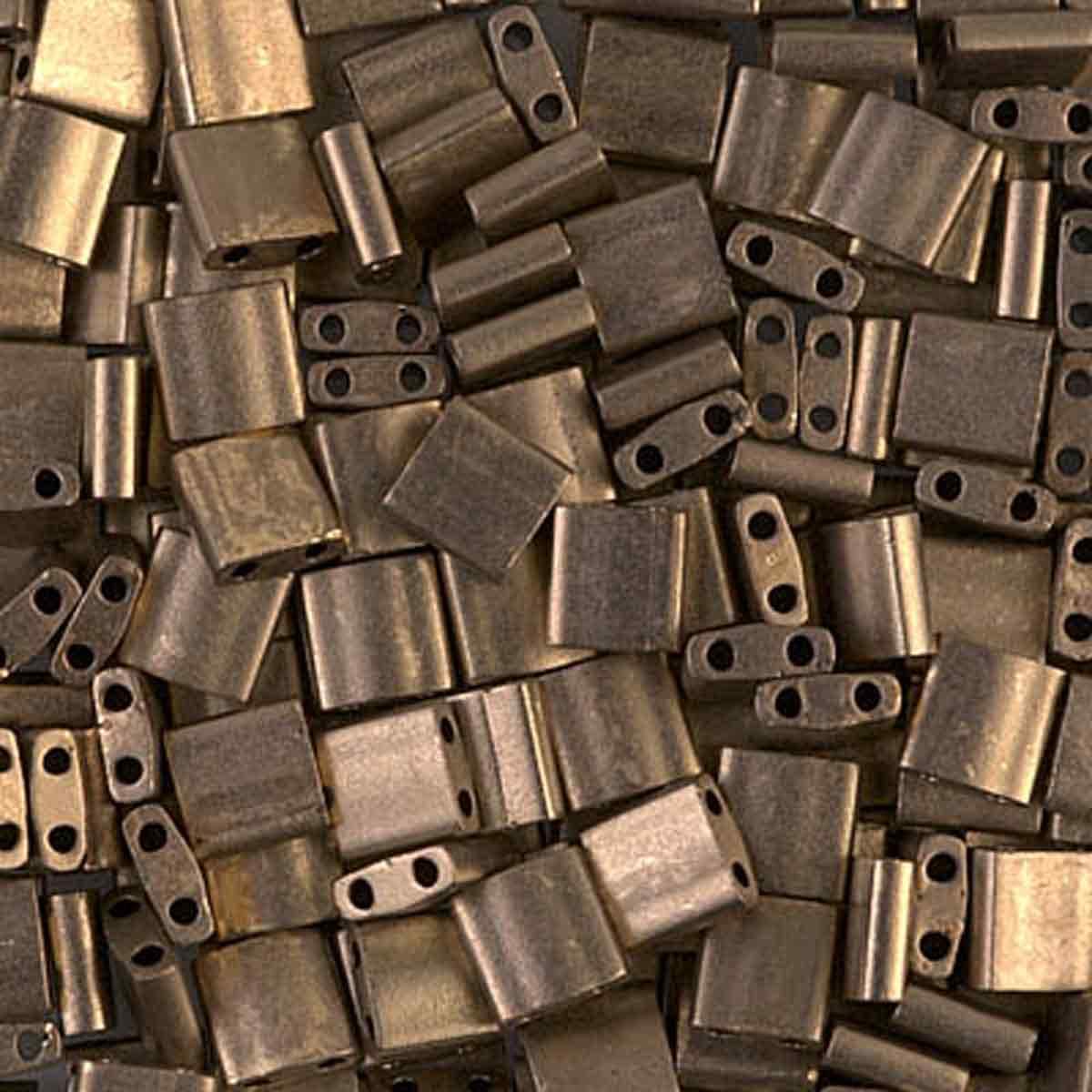 Miyuki Tila Mix TL2006 matte metallic bronze 5mm - 5 gram-Kralen-Kraaltjes van Renate
