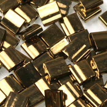 Miyuki Tila TL5-457 Metallic dark bronze 5x5mm - 3 gram-Kralen-Kraaltjes van Renate