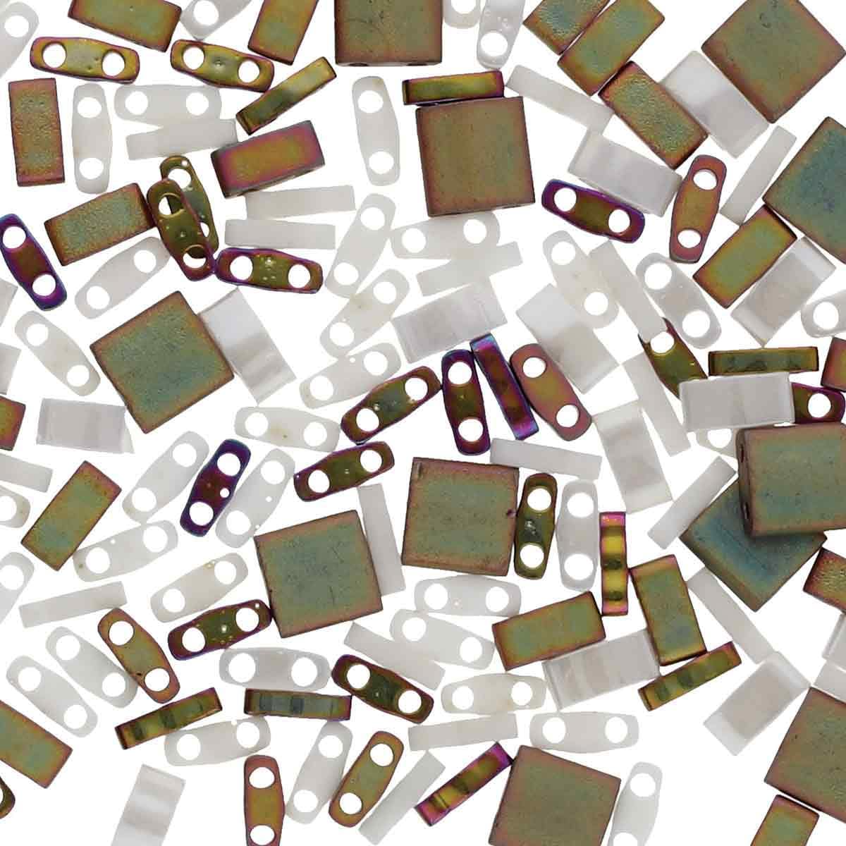 Miyuki Tila TLMIX203 nuts assorted - 3 gram-Kralen-Kraaltjes van Renate