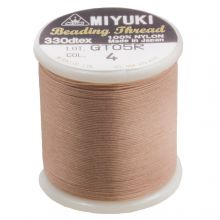 Miyuki beading draad B beige bruin - 50 meter-koord-Kraaltjes van Renate