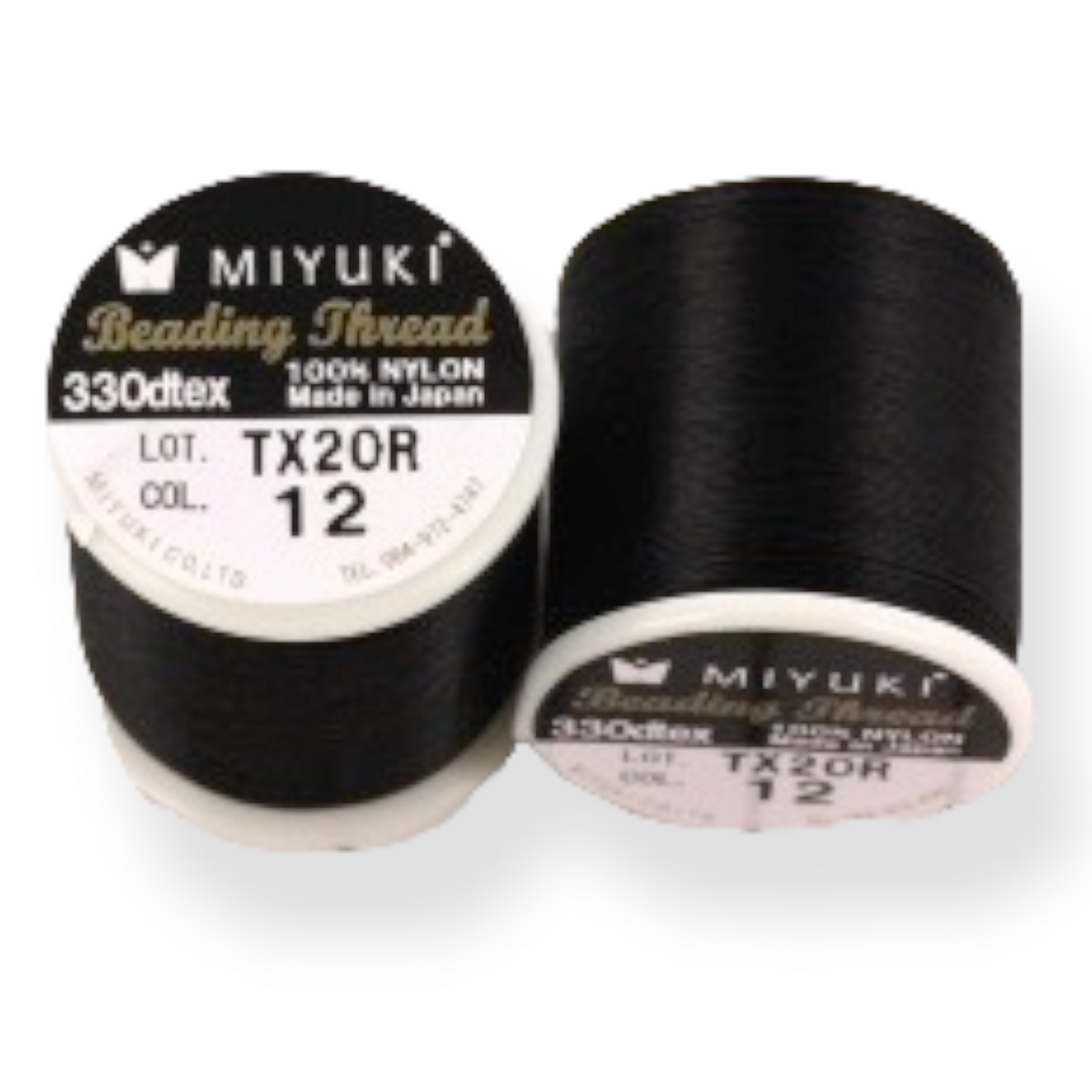 Miyuki beading draad B Zwart - 50 meter-koord-Kraaltjes van Renate