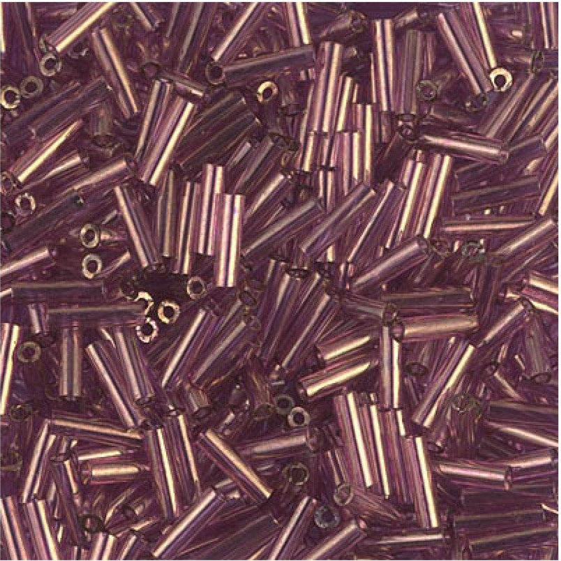 Miyuki bugles 6mm Cinnamon gold lust - 5 gram-Kralen-Kraaltjes van Renate