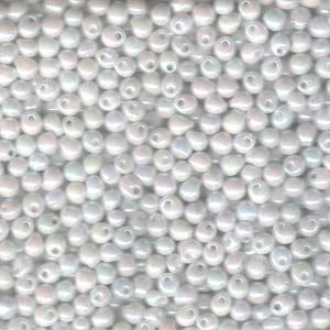 Miyuki drop 3,4mm-471 opaque white- 5 gram-Kralen-Kraaltjes van Renate