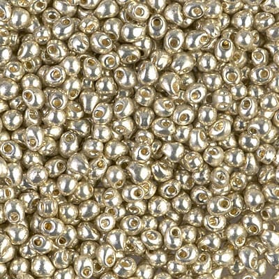 Miyuki drops 3.4mm Galvanized silver 4201 - 5 gram-Kralen-Kraaltjes van Renate