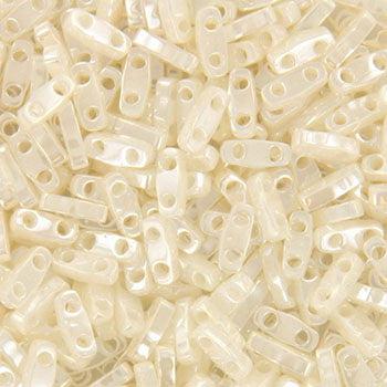 Miyuki quarter Tila TLQ-592 Ceylon antique ivory pearl 5x1,25mm - 3 gram-Kralen-Kraaltjes van Renate