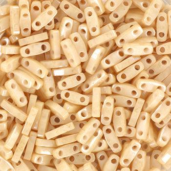 Miyuki quarter Tila TLQ-593 Ceylon light caramel 5x1,25mm - 3 gram-Kralen-Kraaltjes van Renate