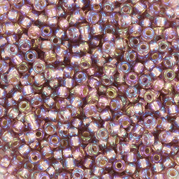 Miyuki rocailles 11-1012 silverlined ab smoky amethyst (2mm) - 5 gram-Kralen-Kraaltjes van Renate