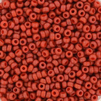Miyuki rocailles 11-1236 opaque matte terra cotta 11/0 (2mm) - 5 gram-Kralen-Kraaltjes van Renate