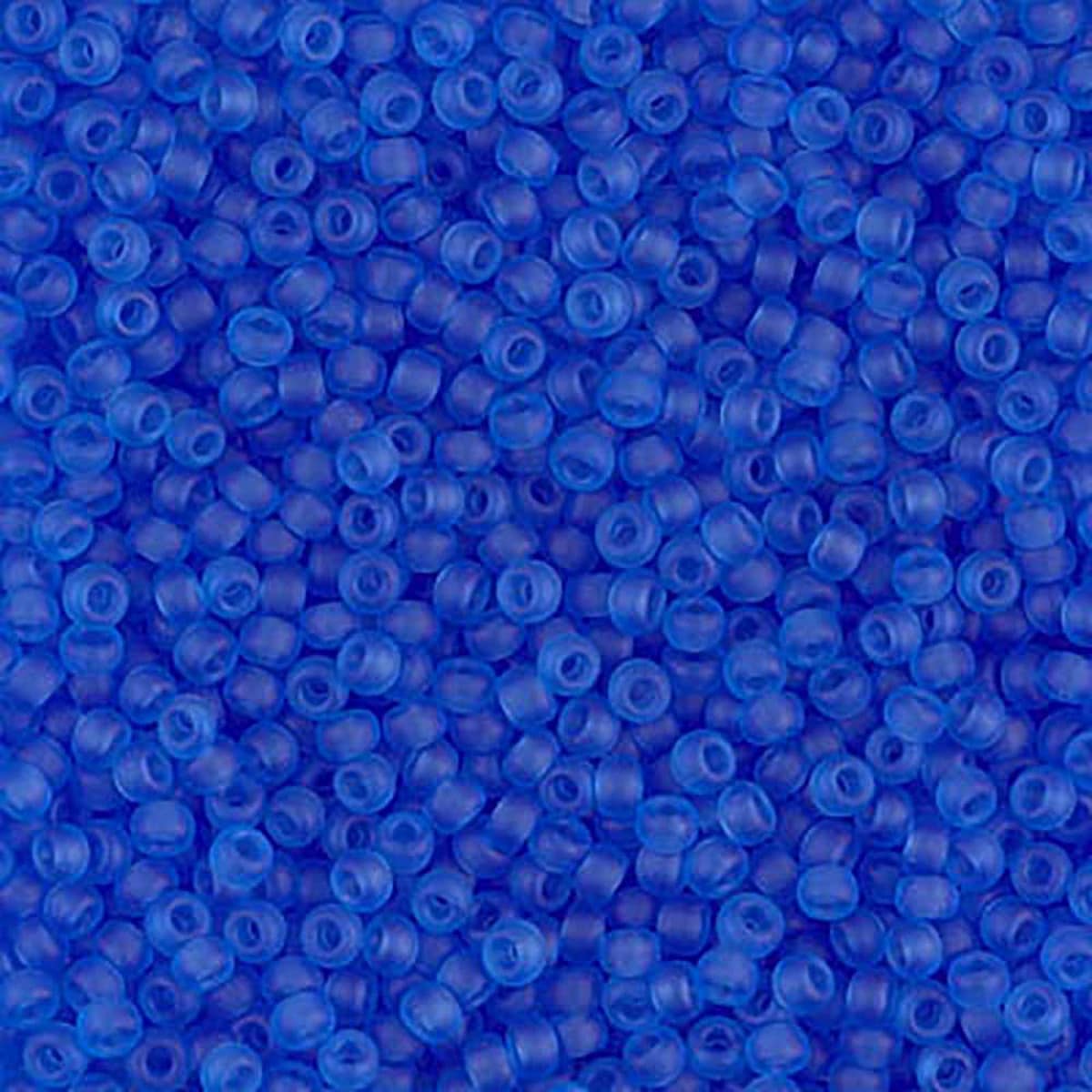 Miyuki rocailles 11-150F matt transparant sapphire 11/0 (2mm) - 5 gram-Kralen-Kraaltjes van Renate