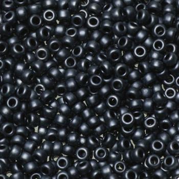 Miyuki rocailles 11/0 (2mm) Metallic matte gunmetal 11-2011-Kraaltjes van Renate