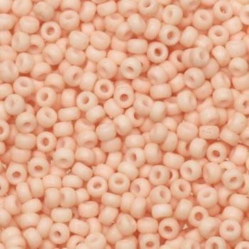Miyuki rocailles 11/0 (2mm) Opaque matte blush - 5 gram-Kraaltjes van Renate