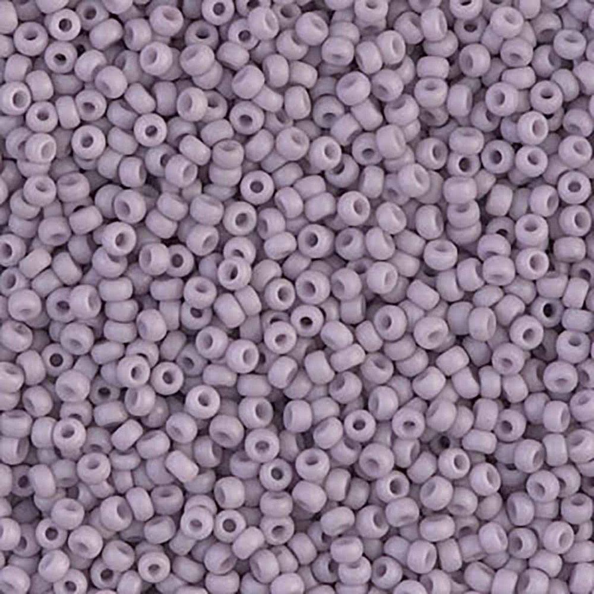 Miyuki rocailles 11-2025-1 Fancy Frosted Mauve 11/0 (2mm) - 5 gram-Kralen-Kraaltjes van Renate