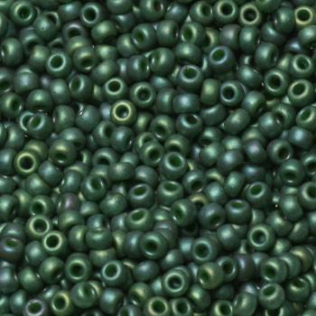 Miyuki rocailles 11/0 Metallic matte luster sage green 11-2031-Kraaltjes van Renate