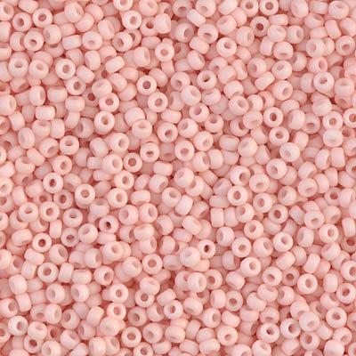 Miyuki rocailles 11/0 (2mm) Opaque matte tea rose 11-2036-Kralen-Kraaltjes van Renate
