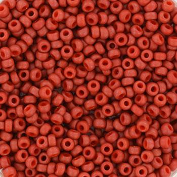 Miyuki rocailles 11/0 Opaque matte terra cotta 11-2315-Kraaltjes van Renate