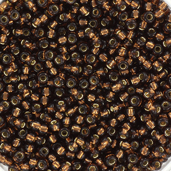 Miyuki rocailles 11-29 silverlined root beer (2mm) - 5 gram-Kralen-Kraaltjes van Renate