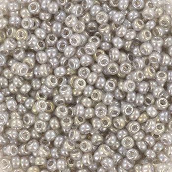 Miyuki rocailles 11-368 Transparant luster silver gray 11/0 (2mm) - 5 gram-Kralen-Kraaltjes van Renate