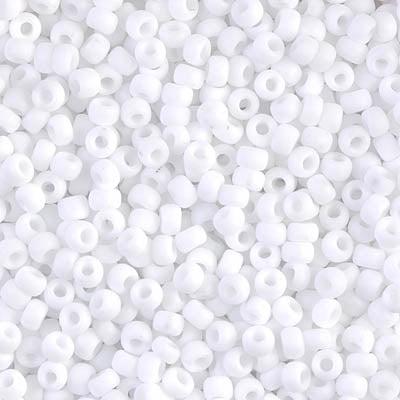 Miyuki rocailles 11/0 (2mm) Opaque matte white - 5 gram-Kralen-Kraaltjes van Renate