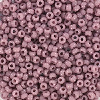 Miyuki rocailles 11/0 (2mm) Opaque mauve 11-410-Kralen-Kraaltjes van Renate
