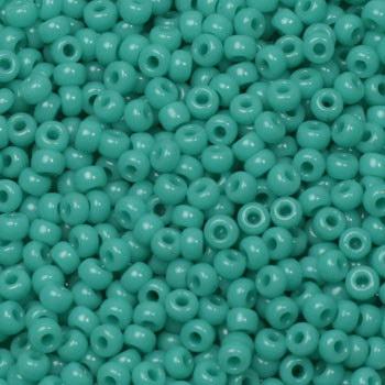 Miyuki rocailles 11/0 (2mm) Opaque turquoise green 11-412-Kraaltjes van Renate