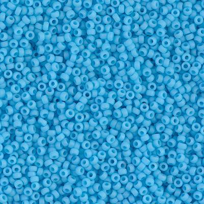 Miyuki rocailles 11-413F Matte opaque Blue - 5 gram-Kralen-Kraaltjes van Renate