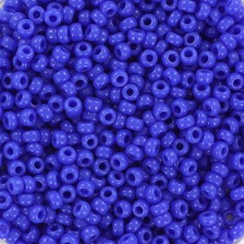 Miyuki rocailles 11/0 (2mm) Opaque blue 11-417-Kraaltjes van Renate