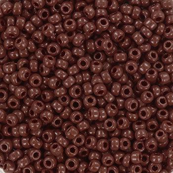 Miyuki rocailles 11-419 11/0 Opaque Red Brown 11/0 (2mm) - 5 gram-Kralen-Kraaltjes van Renate