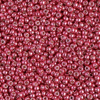 Miyuki rocailles 11-4211 11/0 Duracoat Galvanized Cranberry - 5 gram-Kralen-Kraaltjes van Renate
