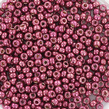 Miyuki rocailles 11-4219 duracoat galvanized magenta (2mm) - 5 gram-Kralen-Kraaltjes van Renate