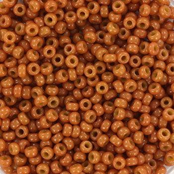 Miyuki rocailles 11-4457 Duracoat opaque cedar 11/0 (2mm) - 5 gram-Kralen-Kraaltjes van Renate