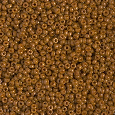 Miyuki rocailles 11-4459 duracoat opaque dyed brown - 5 gram-Kralen-Kraaltjes van Renate