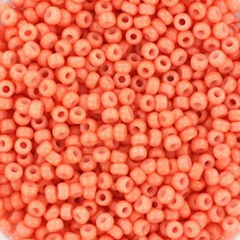 Miyuki rocailles 11/0 (2mm) Duracoat opaque dark salmon - 5 gram-Kraaltjes van Renate