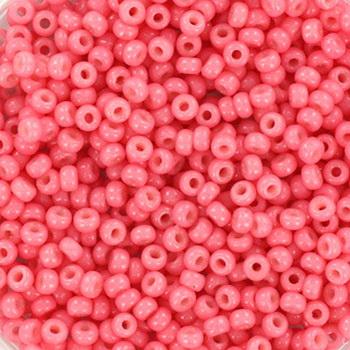 Miyuki rocailles 11/0 (2mm) Duracoat opaque guava 11-4465-Kraaltjes van Renate
