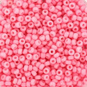 Miyuki rocailles 11/0 (2mm) Duracoat opaque light carnation 11-4466-Kralen-Kraaltjes van Renate