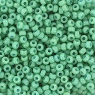 Miyuki rocailles 11/0 (2mm) Duracoat opaque sea opal - 5 gram-Kraaltjes van Renate