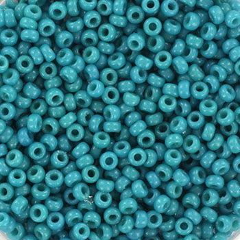 Miyuki rocailles 11/0 (2mm) Duracoat opaque azure 11-4483-Kralen-Kraaltjes van Renate