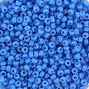 Miyuki rocailles 11/0 (2mm) Duracoat opaque delphinium 11-4484-Kralen-Kraaltjes van Renate