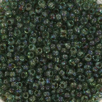 Miyuki rocailles 11/0 (2mm) Transparant picasso sea foam 11-4506-Kralen-Kraaltjes van Renate